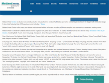 Tablet Screenshot of metlandhotelcirebon.com